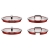WMF Topf-Set 4-teilig Function 4, Cromargan®, Edelstahl poliert, induktionsgeeignet, spülmaschinengeeignet - 